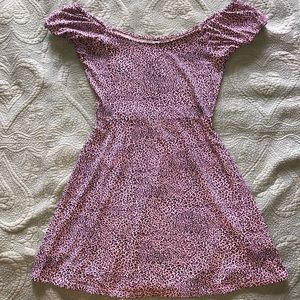 Leopard Print Mini Dress
